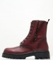Women Boots 2302 Bordo Leather Mortoglou
