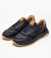 Men Casual Shoes 336101 Black Leather Mortoglou