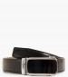 Men Belts LGD.A1 Black Leather Mortoglou