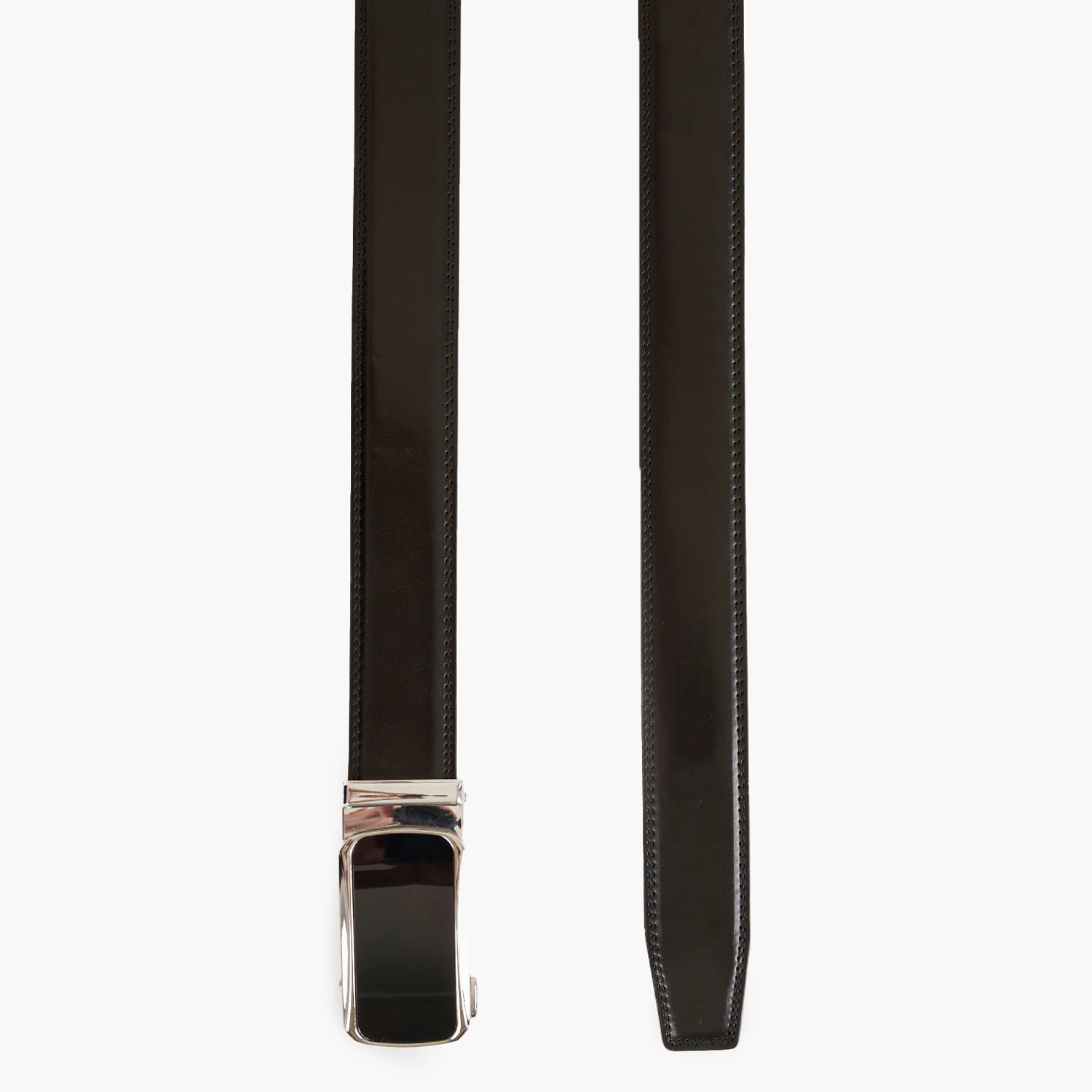 Men Belts LGD.A1 Black Leather Mortoglou
