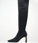 Γυναικείες Μπότες M2833 Μαύρο Ύφασμα Mortoglou