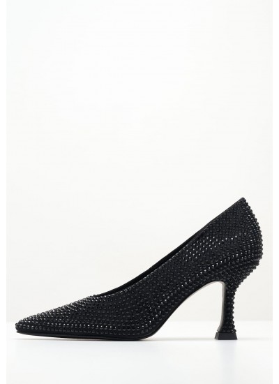 Women Pumps & Peeptoes High M3665 Black Strash Mortoglou