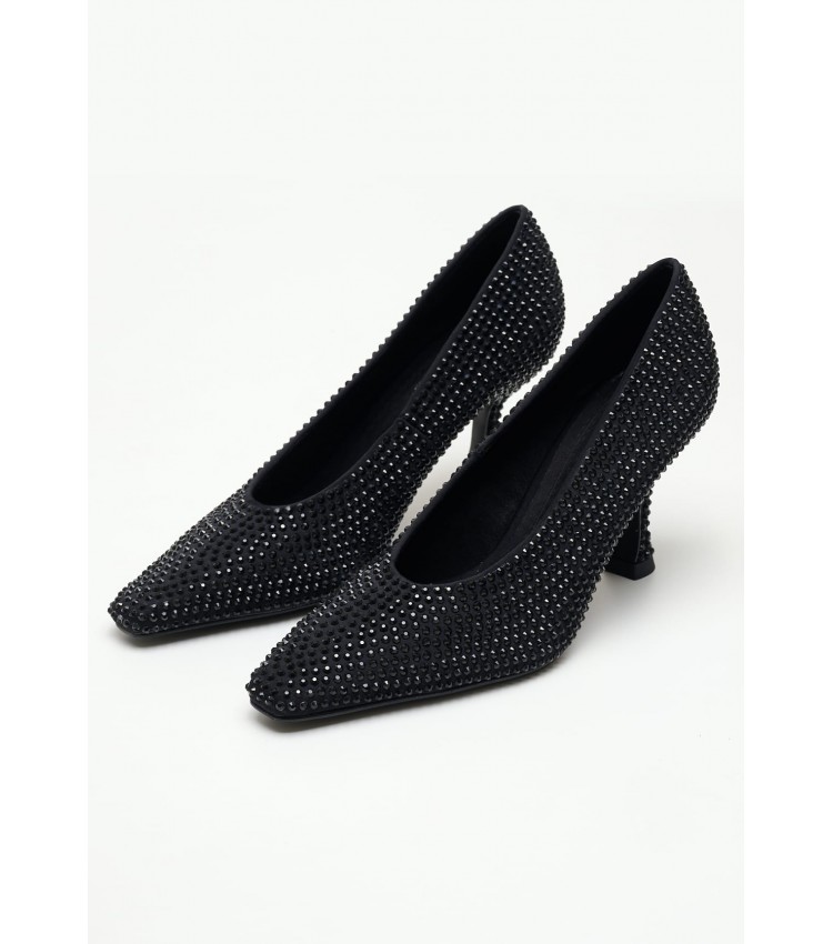 Women Pumps & Peeptoes High M3665 Black Strash Mortoglou