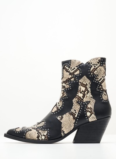 Women Sandals 1039 Black Leather Mortoglou