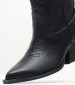 Women Boots M3781 Black ECOleather Mortoglou