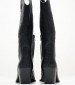 Women Boots M3783 Black ECOleather Mortoglou