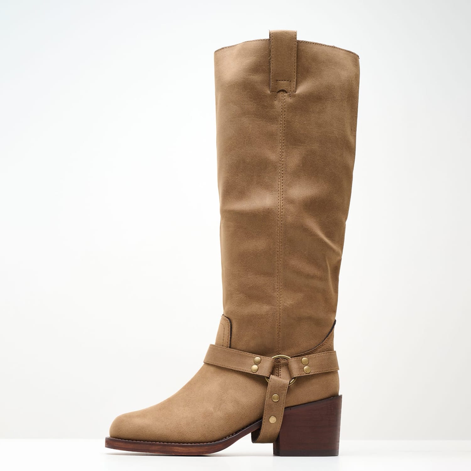 Γυναικείες Μπότες M3836.Sd Πούρο ECOsuede Mortoglou