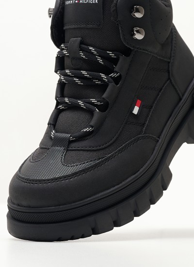 Παιδικές Σαγιονάρες & Πέδιλα Rope.Sandal Μπλε ECOleather Tommy Hilfiger