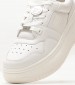 Γυναικεία Παπούτσια Casual Charm.Flatform Άσπρο Δέρμα Tommy Hilfiger