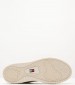 Γυναικεία Παπούτσια Casual Charm.Flatform Άσπρο Δέρμα Tommy Hilfiger