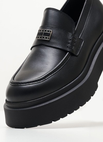 Γυναικεία Παπούτσια Casual Highcut.Basket Multi Δέρμα Tommy Hilfiger