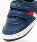 Kids Casual Shoes Flag.Lowcut Blue ECOleather Tommy Hilfiger