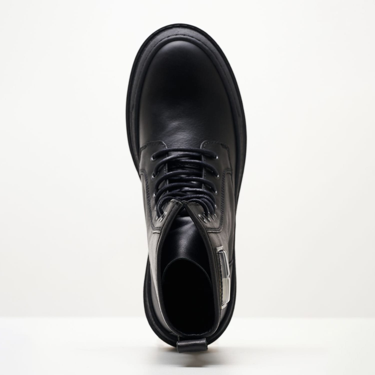 Γυναικεία Μποτάκια Foxing.Leatherboot Μαύρο Δέρμα Tommy Hilfiger Γυναικεία Μποτάκια Foxing.Leatherboot Μαύρο Δέρμα Tommy Hilfiger