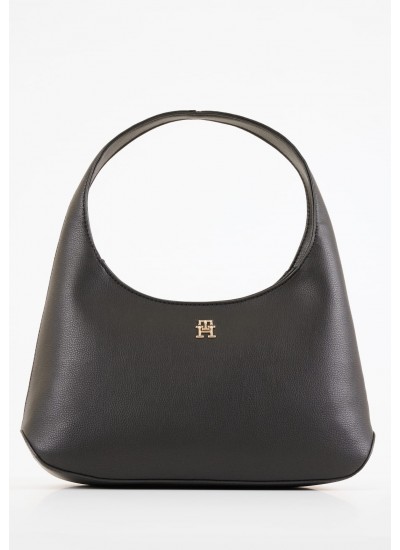 Γυναικείες Τσάντες Hilfiger.Staple Μαύρο ECOleather Tommy Hilfiger