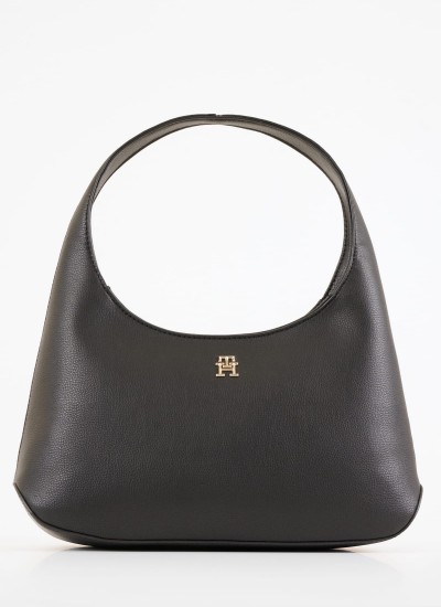 Γυναικείες Τσάντες Duffle.Quilt Μπλε ECOleather Tommy Hilfiger