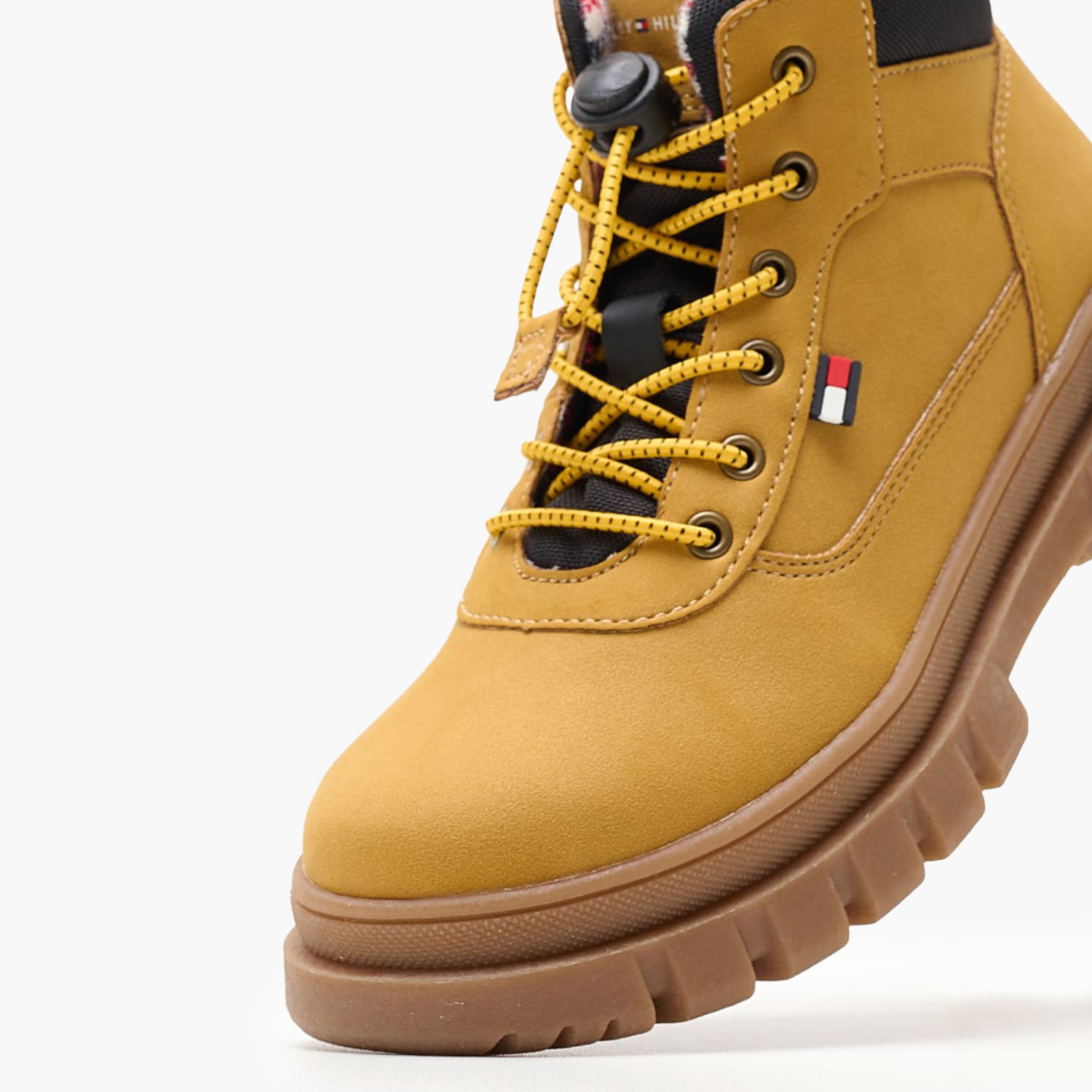 Παιδικά Μποτάκια L.Bootie Κίτρινο ECOleather Tommy Hilfiger