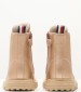 Kids Boots Lace.24Bootie Pink ECOleather Tommy Hilfiger