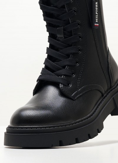 Παιδικές Σαγιονάρες & Πέδιλα Rope.Sandal Μπλε ECOleather Tommy Hilfiger