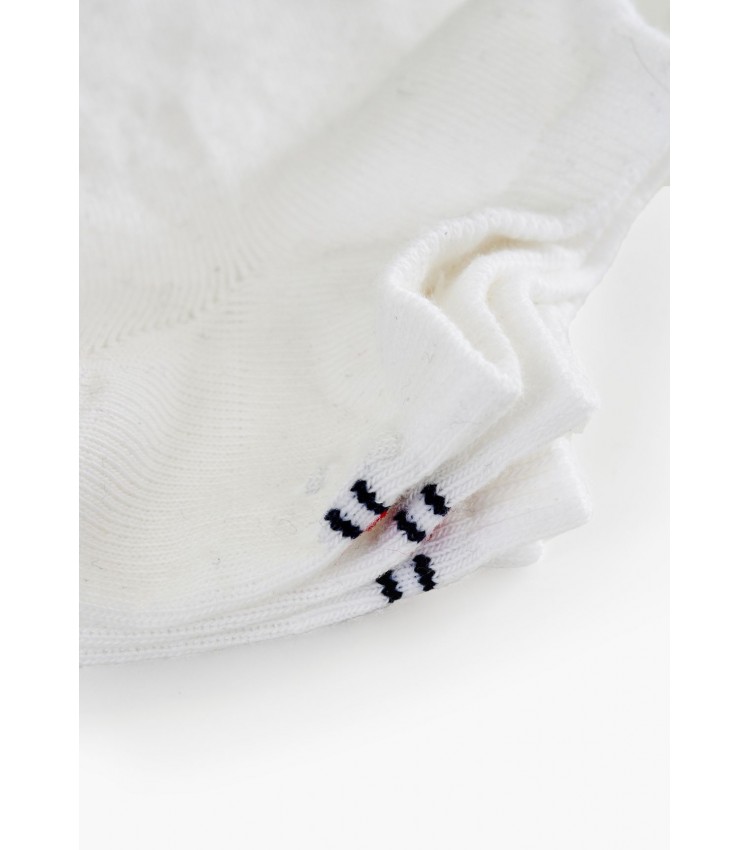 Men Socks Men.Sneaker White Cotton Tommy Hilfiger