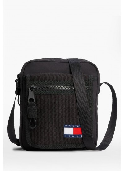 Men Bags Mission.Reporter Black Nylon Tommy Hilfiger