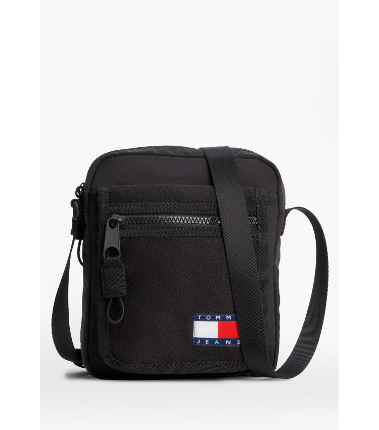 Men Bags Mission.Reporter Black Nylon Tommy Hilfiger