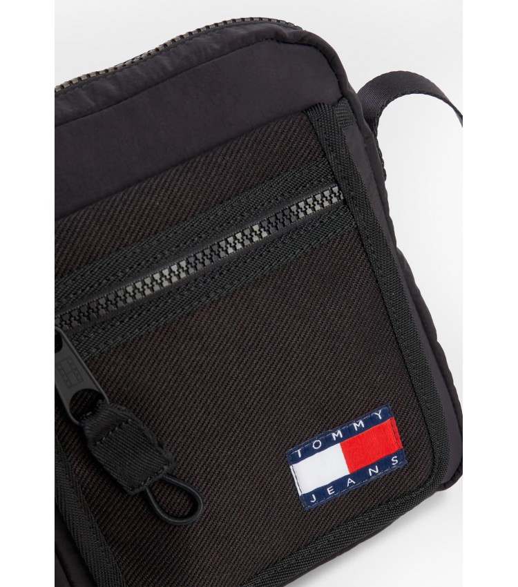 Men Bags Mission.Reporter Black Nylon Tommy Hilfiger