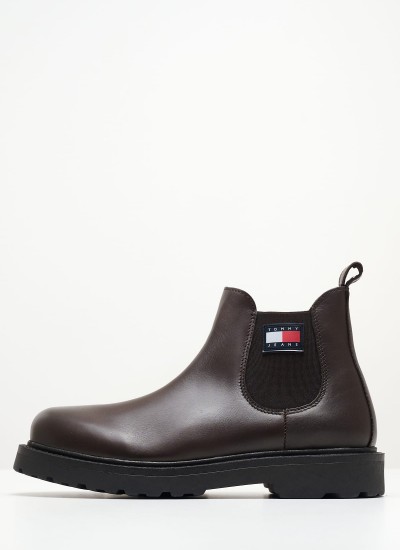 Ανδρικά Καπέλα Tjm.College Μαύρο Βαμβάκι Tommy Hilfiger