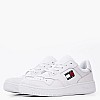 Γυναικεία Παπούτσια Casual Retro.Basket.Wmn Άσπρο Δέρμα Tommy Hilfiger Γυναικεία Παπούτσια Casual Retro.Basket.Wmn Άσπρο Δέρμα Tommy Hilfiger