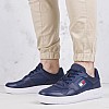 Men Casual Shoes Retro.Basket Blue Leather Tommy Hilfiger Men Casual Shoes Retro.Basket Blue Leather Tommy Hilfiger