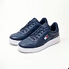 Men Casual Shoes Retro.Basket Blue Leather Tommy Hilfiger Men Casual Shoes Retro.Basket Blue Leather Tommy Hilfiger