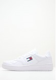 Men Casual Shoes Retro.Basket White Leather Tommy Hilfiger