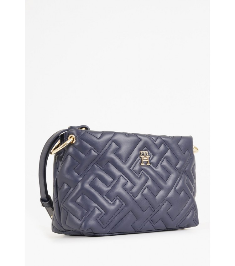 Women Bags Soft.Crossover Blue ECOleather Tommy Hilfiger