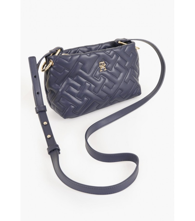 Women Bags Soft.Crossover Blue ECOleather Tommy Hilfiger