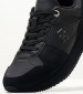 Women Casual Shoes Th.Ess.Runner Black Leather Tommy Hilfiger