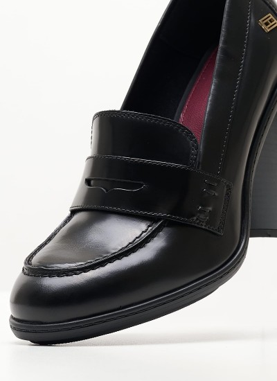 Γυναικεία Παπούτσια Casual Highcut.Basket Multi Δέρμα Tommy Hilfiger