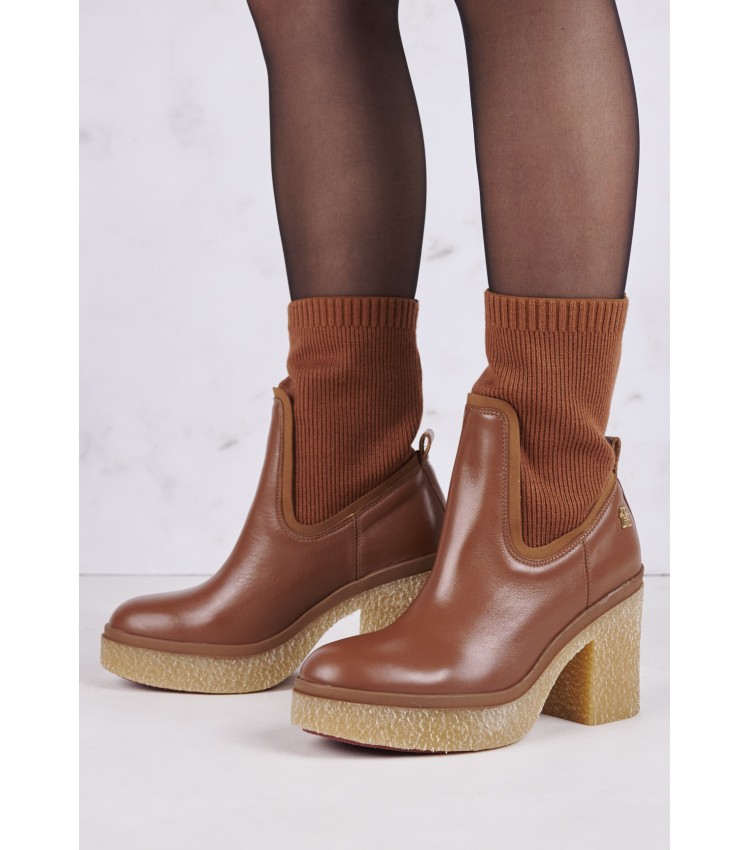 Women Boots Th.Sockboot Tabba Leather Tommy Hilfiger