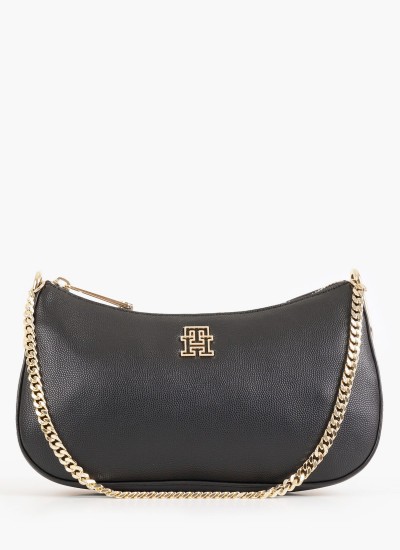Γυναικείες Τσάντες Duffle.Quilt Μπλε ECOleather Tommy Hilfiger