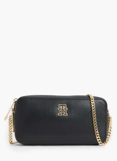 Γυναικείες Τσάντες Duffle.Quilt Μπλε ECOleather Tommy Hilfiger
