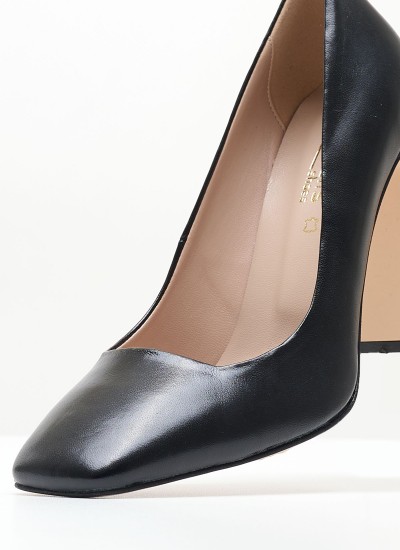 Women Pumps & Peeptoes Low 2342.93400 Black Leather Mortoglou