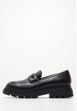 Women Moccasins 2344.20017 Black Leather Mortoglou