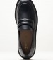 Women Moccasins 2344.20017 Black Leather Mortoglou