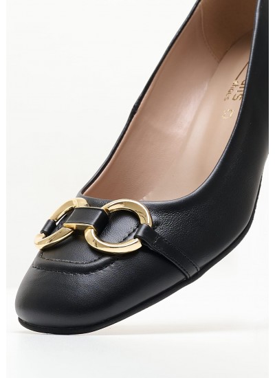 Women Pumps & Peeptoes Low 2344.30202 Black Leather Mortoglou