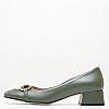 Women Pumps & Peeptoes Low 2344.30202 Olive Leather Mortoglou