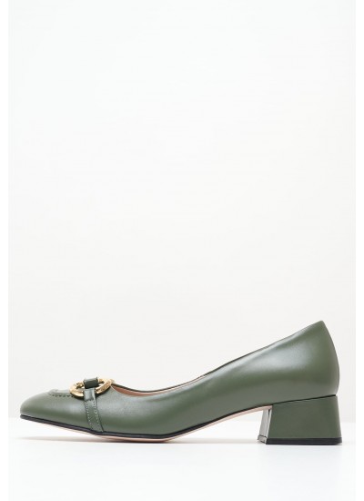 Women Pumps & Peeptoes Low 2344.30202 Olive Leather Mortoglou