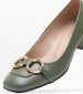 Women Pumps & Peeptoes Low 2344.30202 Olive Leather Mortoglou