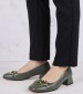 Women Pumps & Peeptoes Low 2344.30202 Olive Leather Mortoglou