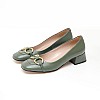 Women Pumps & Peeptoes Low 2344.30202 Olive Leather Mortoglou