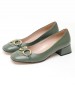 Women Pumps & Peeptoes Low 2344.30202 Olive Leather Mortoglou