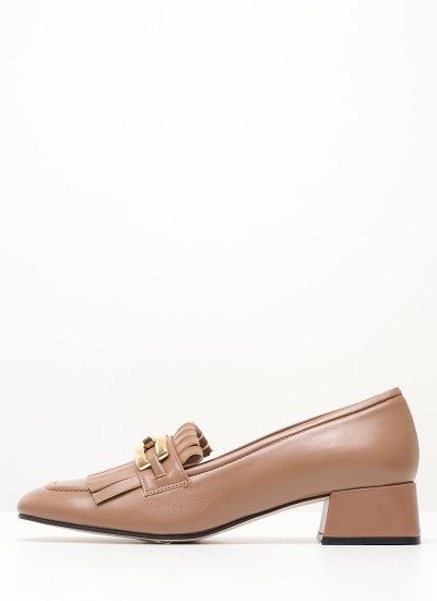 Women Pumps & Peeptoes Low 2344.30206 Taupe Leather Mortoglou