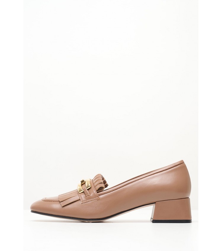 Women Pumps & Peeptoes Low 2344.30206 Taupe Leather Mortoglou